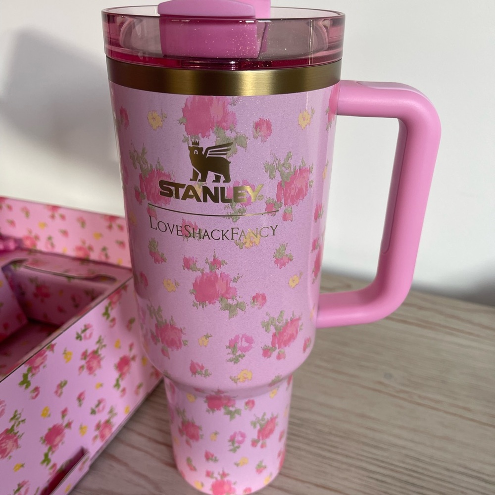 LoveShackFancy x Stanley Limited Edition Quencher 40oz Tumbler NWT